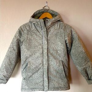 Columbia Kids Puffer Jacket - Gray Pattern